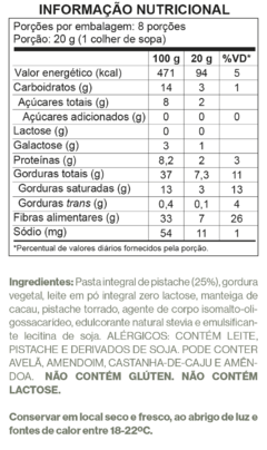 CREME DE PISTACHE 160G - LUCKAU - comprar online