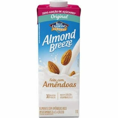 BEBIDA VEGETAL DE AMÊNDOA SABOR ORIGINAL SEM AÇÚCAR 1L- ALMOND BREEZE