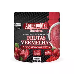 PASTA DE AMENDOIM AMANDOMEL FRUTAS VERMELHAS PREMIUM