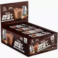 BEST WHEY LEITE,CACAU,AVELÃ 12X49G -ATLHETICA