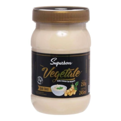 MAIONESE VEGETALE 250G - SUPERBOM