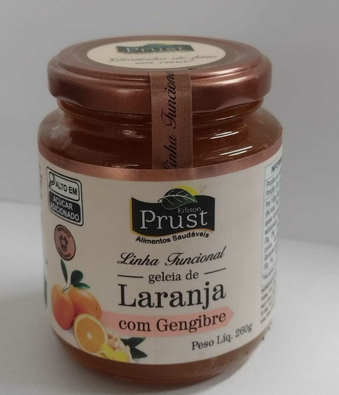 GELÉIA DE LARANJA COM GENGIBRE 260G- PRUST