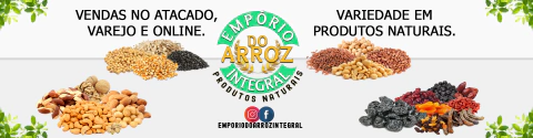 Imagem do banner rotativo Empório do Arroz Integral