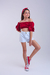 Cropped Ray Vermelho - comprar online