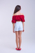 Cropped Ray Vermelho na internet