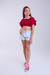 Cropped Ray Vermelho - loja online