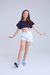 Cropped Ray Marinho - Flora Minha - Roupas para crianças