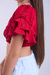 Cropped Ray Vermelho - Flora Minha - Roupas para crianças