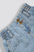 Short Ana Jeans Claro - Flora Minha - Roupas para crianças