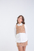 Cropped Tweed Marrom - comprar online