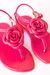 Rasteira Camélia Pink