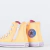 Converse All Star Cano Alto Laranja Claro 27 - loja online