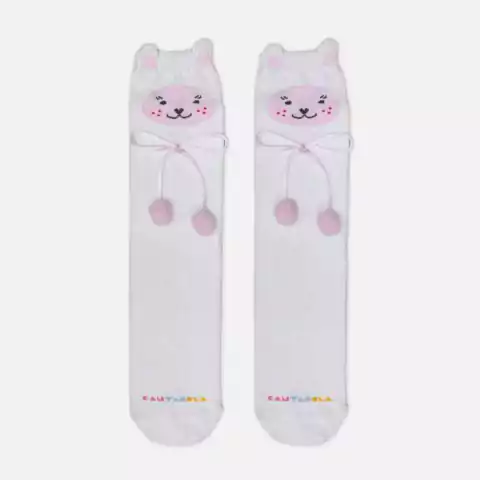 Meia Lhama com Pompom