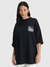 Camiseta Baw New Over Mushroom Hunters Preta