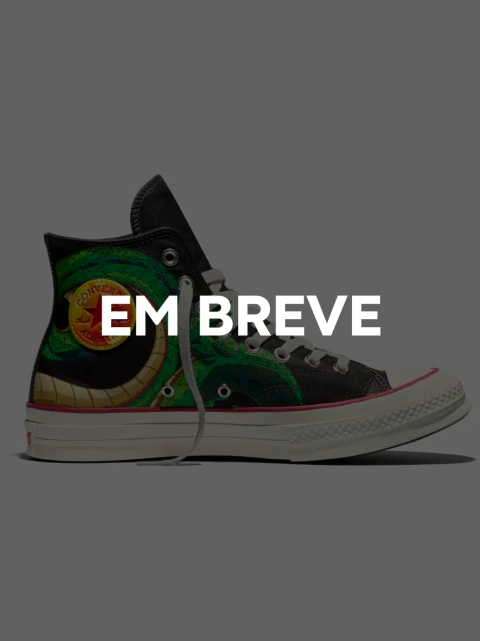 Tênis Converse X Dragon Ball Z Shenron Chuck 70 Hi Preto