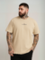 Camiseta Diamond Plus Size Classic Tee Bege - comprar online