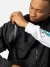 Jaqueta Lost + Smurfs Windbreaker Vira Colete Preta