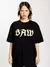 Camiseta Baw Regular Sinister Preta na internet