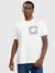 Camiseta Baw Regular X Smiley Record Off White - Ska Skate Rock
