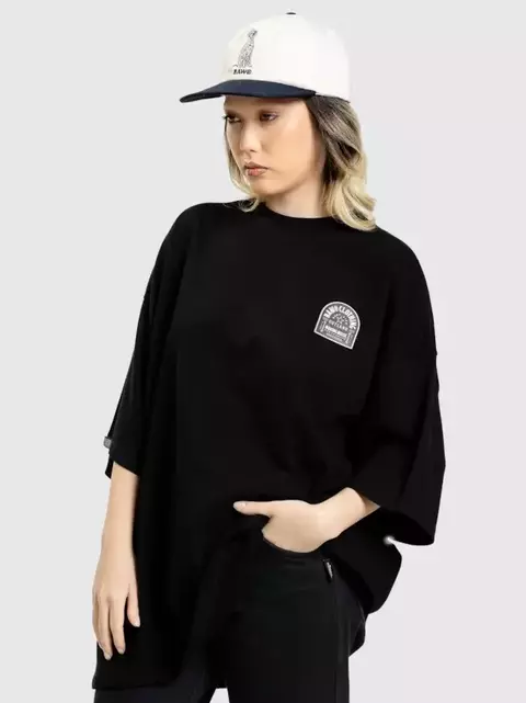 Camiseta Baw New Over Outland Preta - comprar online