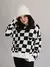 Blusa Riot Tricot Checker Off White - comprar online