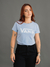 Camiseta Feminina Vans Flying V Crew II Lilás