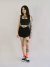 Shorts Riot Runner Tactel Preto