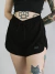 Shorts Riot Runner Tactel Preto