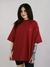 Camiseta Riot Oversize Florence Vermelha