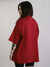 Camiseta Riot Oversize Florence Vermelha