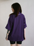 Camiseta Riot Oversize Florence Roxa