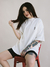 Camiseta Riot Oversize Florence Off White