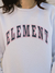 Moletom Careca Feminino Element Flower Hoody 305 Branco