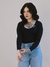 Body Malha Hocks Uni Preto