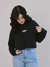 Moletom Cropped Volcom Shorethang Preto