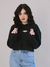 Moletom Cropped Volcom Shorethang Preto
