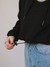 Moletom Cropped Volcom Shorethang Preto