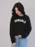 Moletom Careca Feminino New Girls Bruma Preto