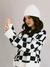 Blusa Tricot Riot Checker Off White