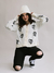 Cardigan Tricot Riot Skull Off White