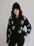 Cardigan Tricot Riot Skull Preto