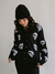 Cardigan Tricot Riot Skull Preto