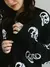 Cardigan Riot Tricot Skull Preto - loja online