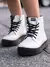 Coturno Riot Ravena Off White - comprar online