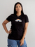 Camiseta Feminina Grizzly Over The Rainbow Preta