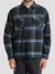 Camisa Manga Longa Hurley Santa Cruz Shoreline Flannel Preta - comprar online