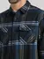 Camisa Manga Longa Hurley Santa Cruz Shoreline Flannel Preta - Ska Skate Rock