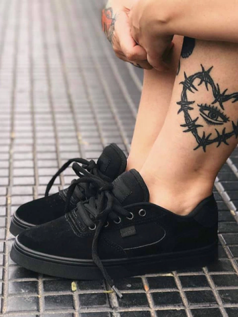 Tênis Hocks Flat Lite Preto Preto