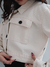 Jaqueta Cropped Approve Basic Off White