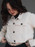 Jaqueta Cropped Approve Basic Off White